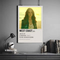 ANA DEL RAY WEST COAST ALBUM POSTER