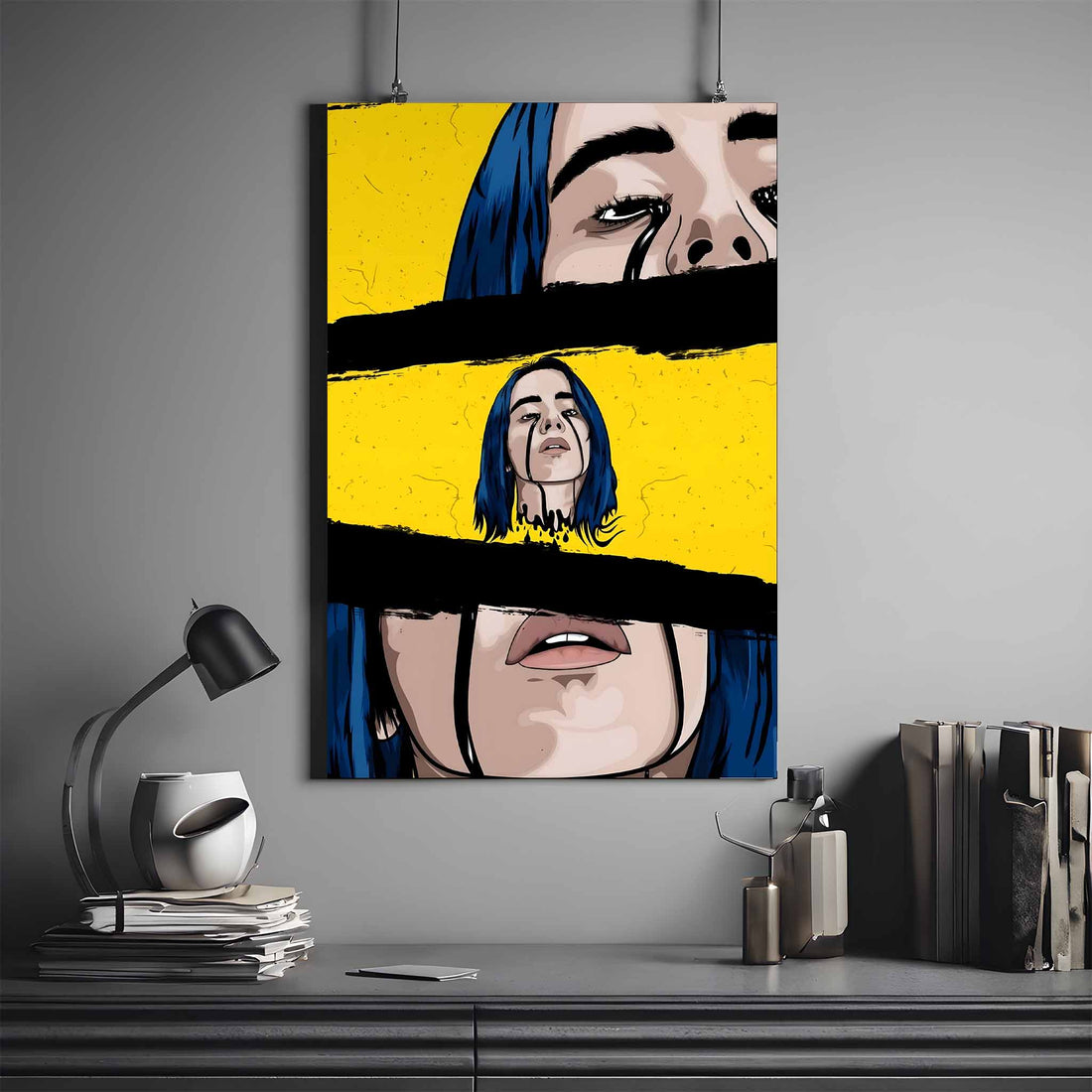 BILLIE EILISH MUSIC POSTER