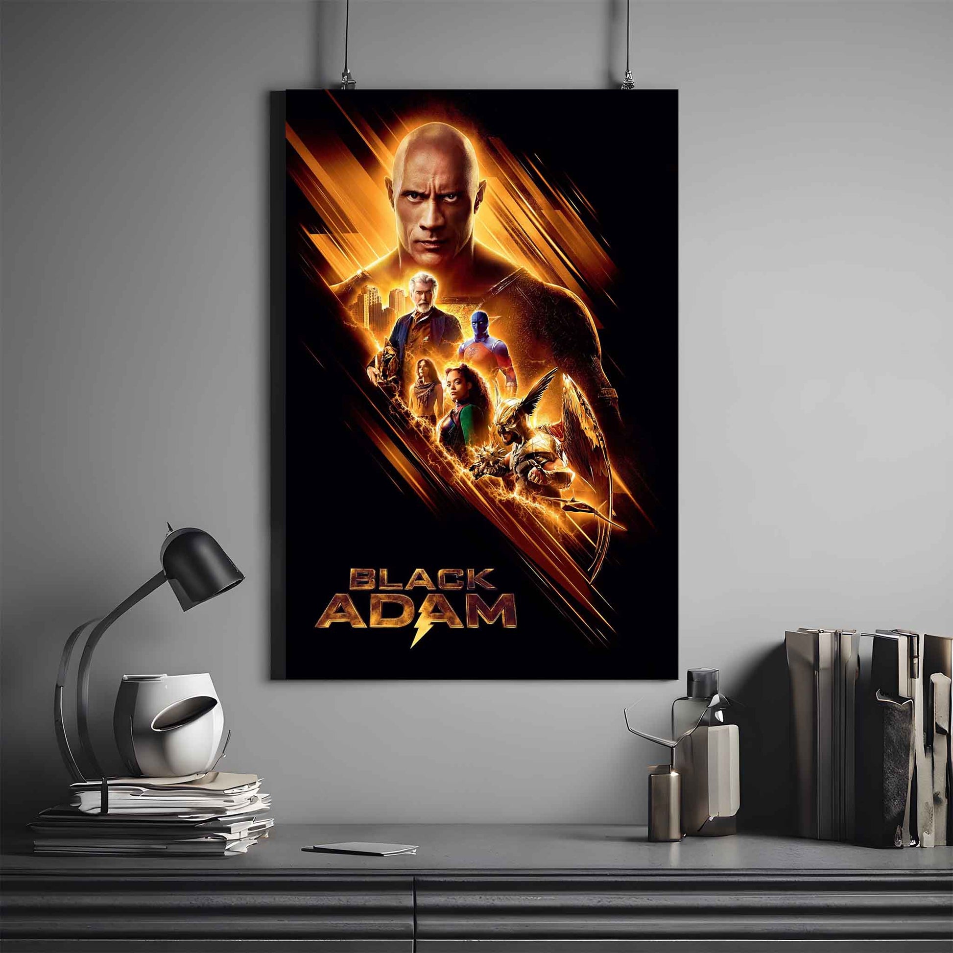 BLACK ADAM POSTER