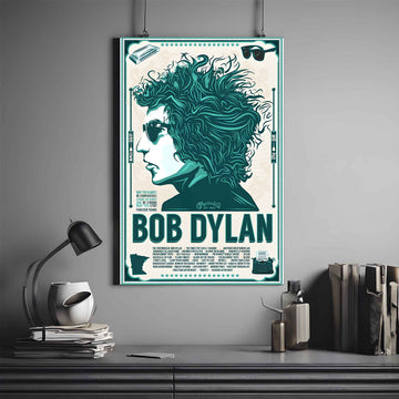 BOB DYLAN ART POSTER