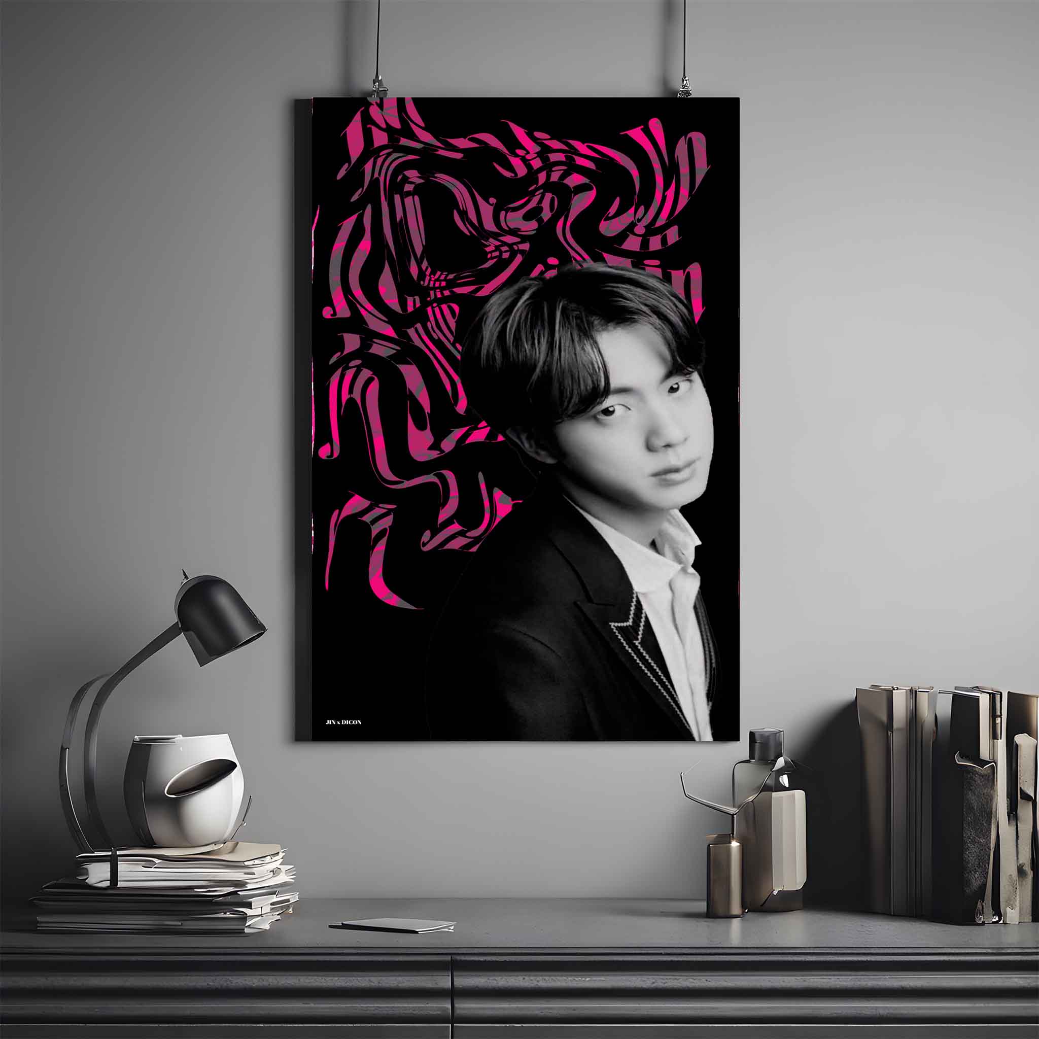 BTS JIN POSTER