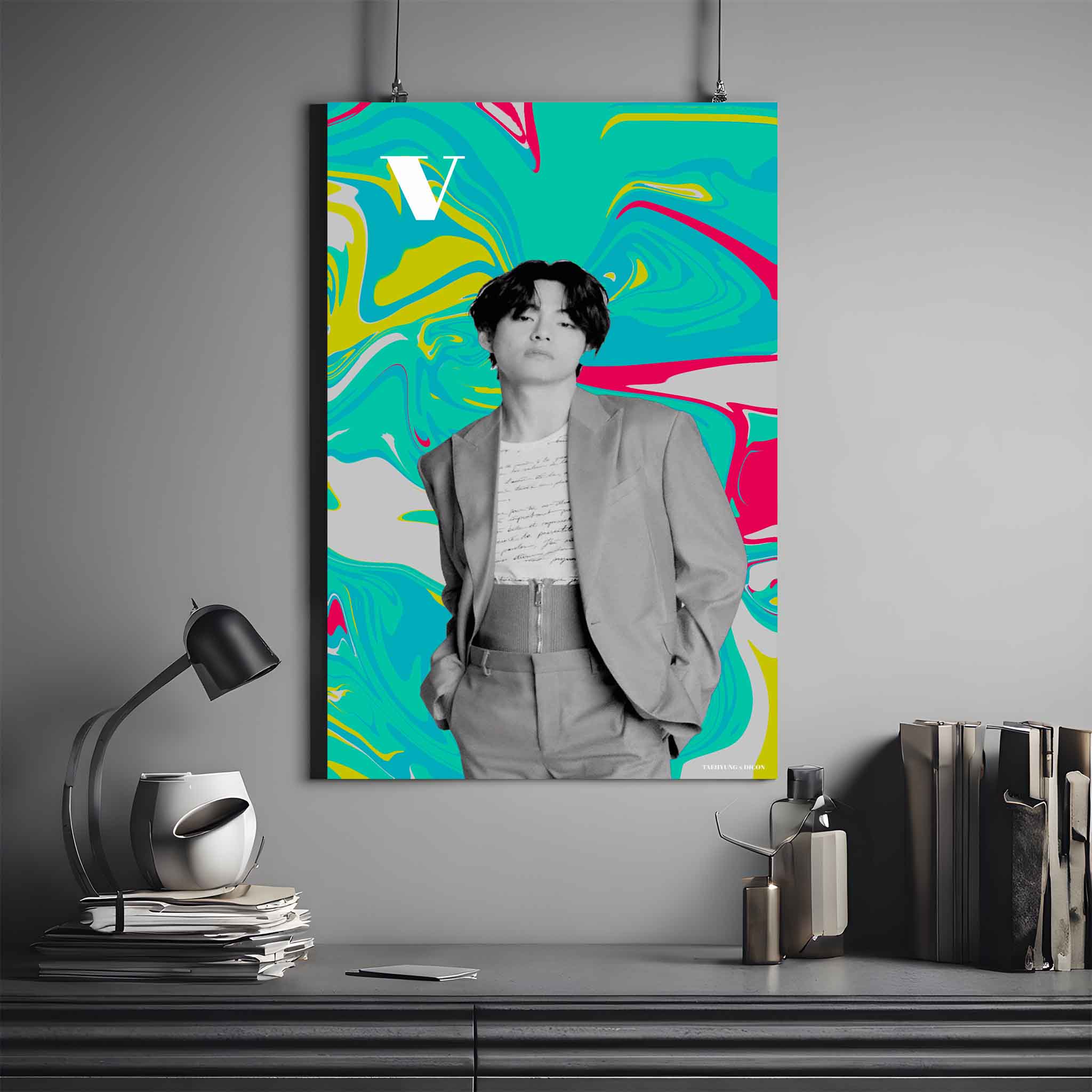 BTS V POSTER