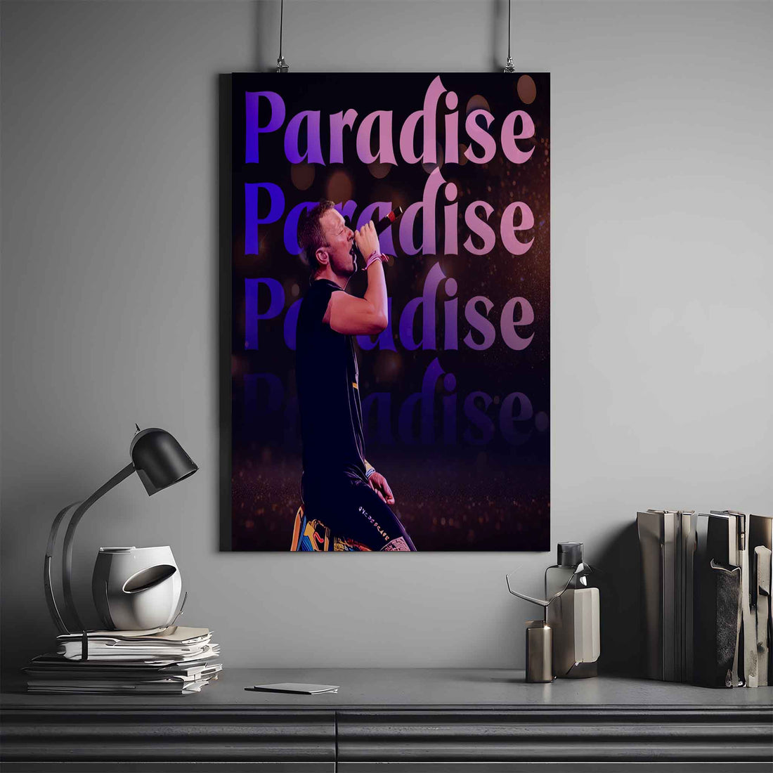 COLDPLAY PARADISE POSTER