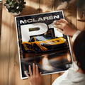 Astonishing McLaren P1 Poster - Premium Wall Art with Free Shipping & Cash on Delivery | Hypercar Poster Collection