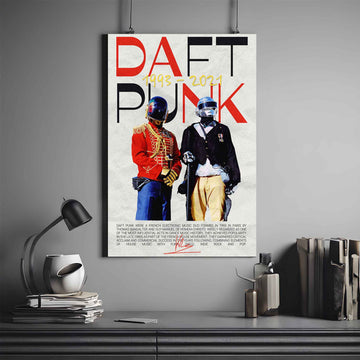 DAFT PUNK 1993-2021 POSTER