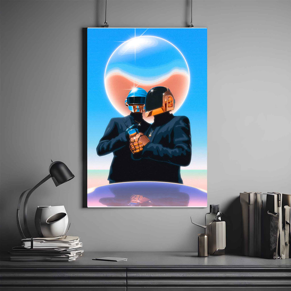  DAFT PUNK TOUR POSTER