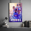 DHONI X TEAM INDIA POSTER