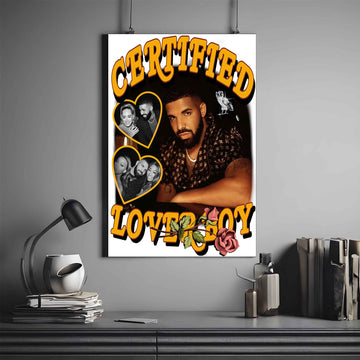 DRAKE CERTIFIED LOVER BOY 2 POSTER