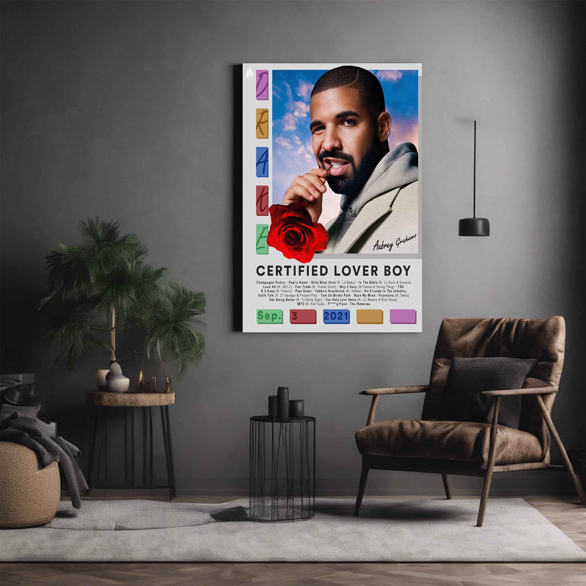 DRAKE CERTIFIED LOVER BOY POSTER 3