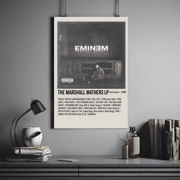 EMINEM X MARSHAL MATHERS ALBUM POSTER