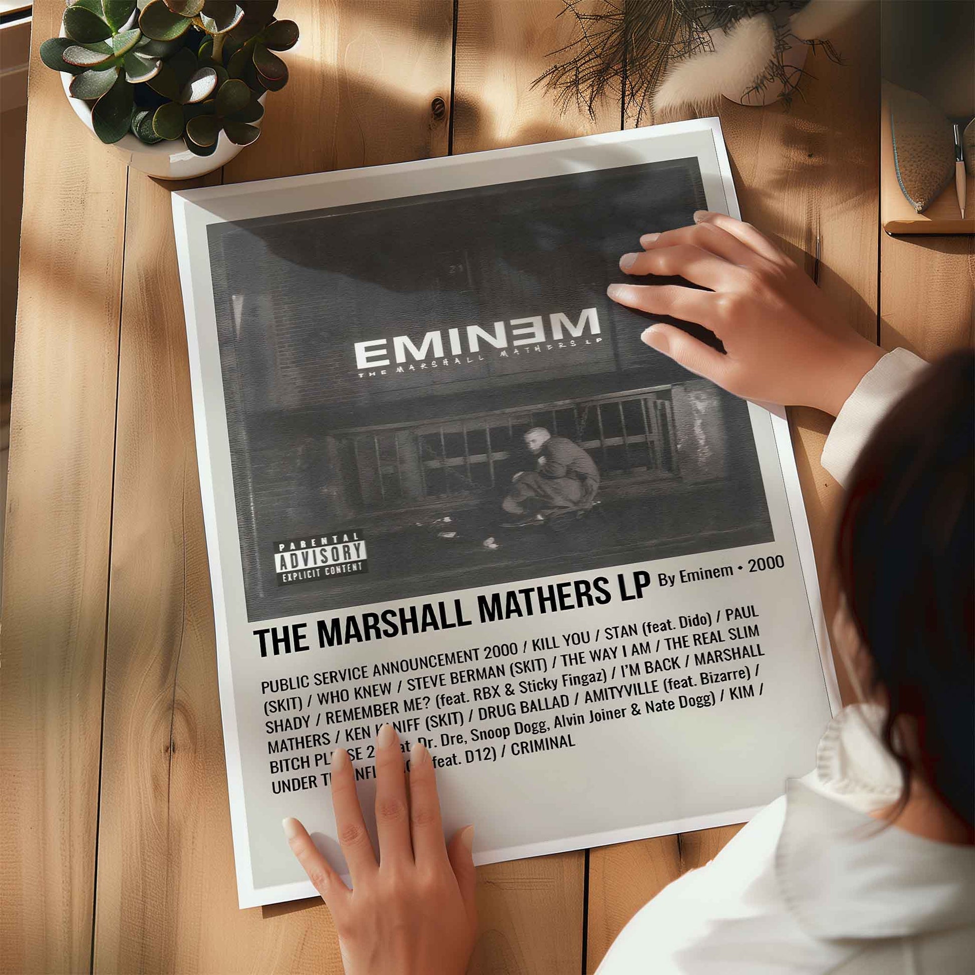 EMINEM X MARSHAL MATHERS ALBUM POSTER 2