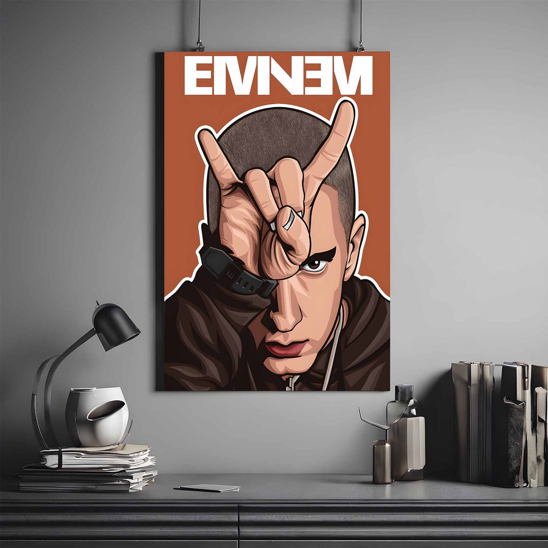 EMINEM X RAP GOD POSTER