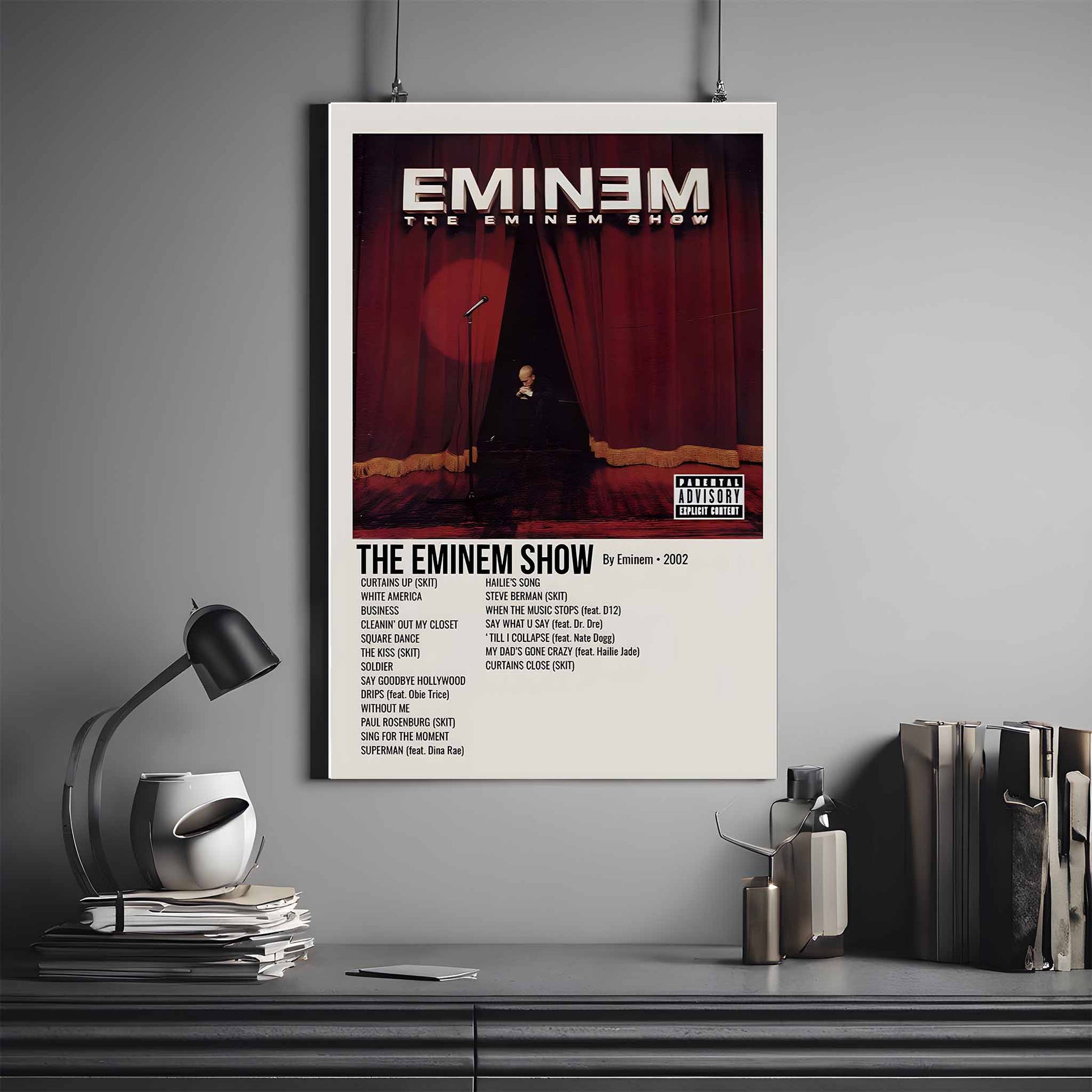 EMINEM X THE EMINEM SHOW POSTER