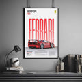 Ferrari F40 Poster