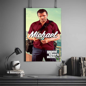 GTA V MICHAEL POSTER 