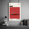 Honda NSX Poster | Automotive Poster | Car Poster 