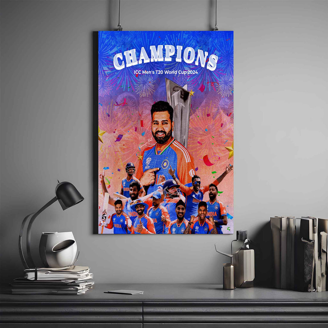 INDIAN CRICKET TEAM POSTER #1