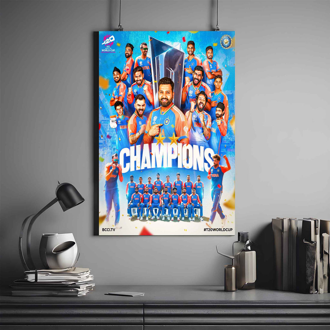 INDIAN CRICKET TEAM POSTER #2