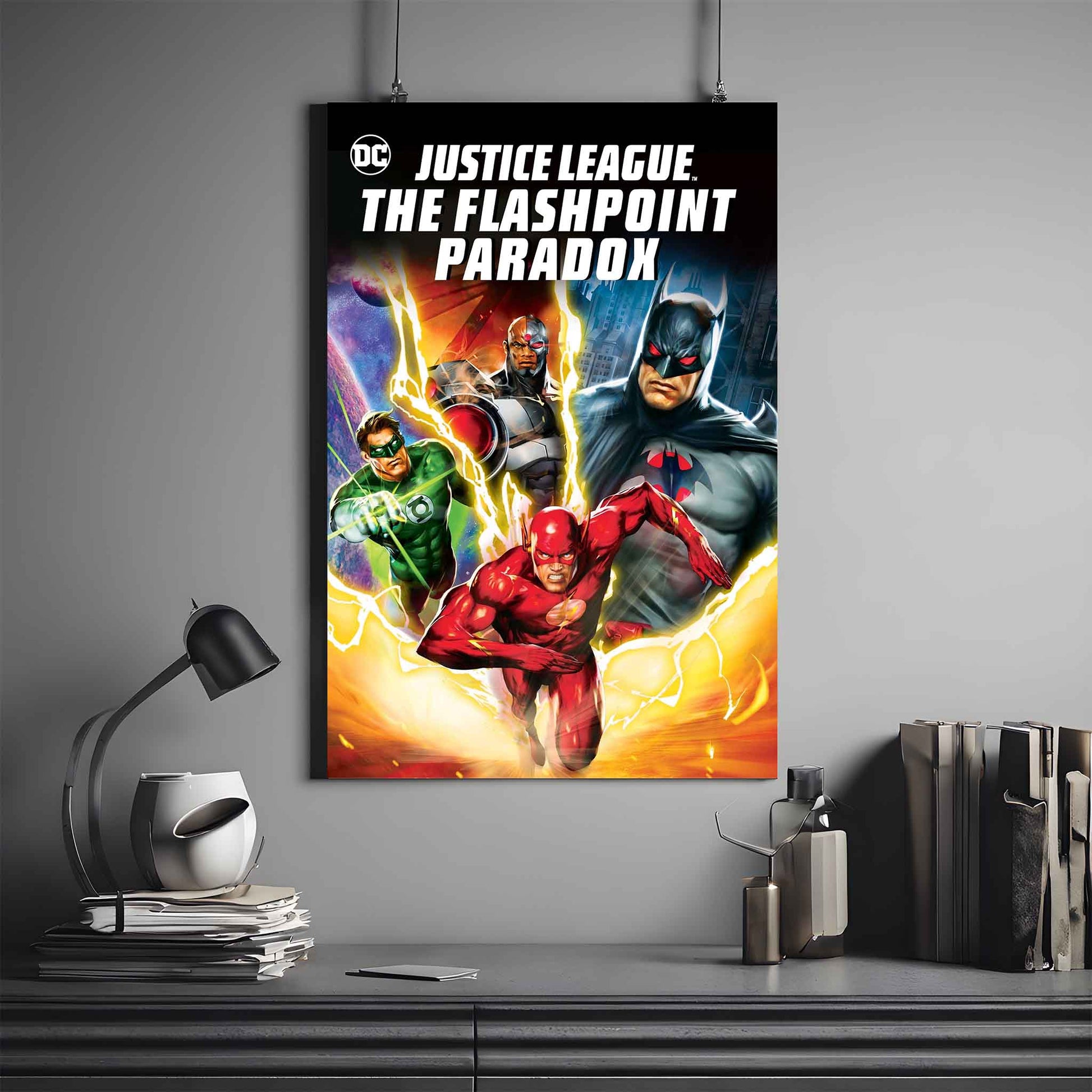 JUSTICE LEAGUE THE FLASHPOINT PARADOX POSTER