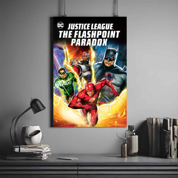 JUSTICE LEAGUE THE FLASHPOINT PARADOX POSTER