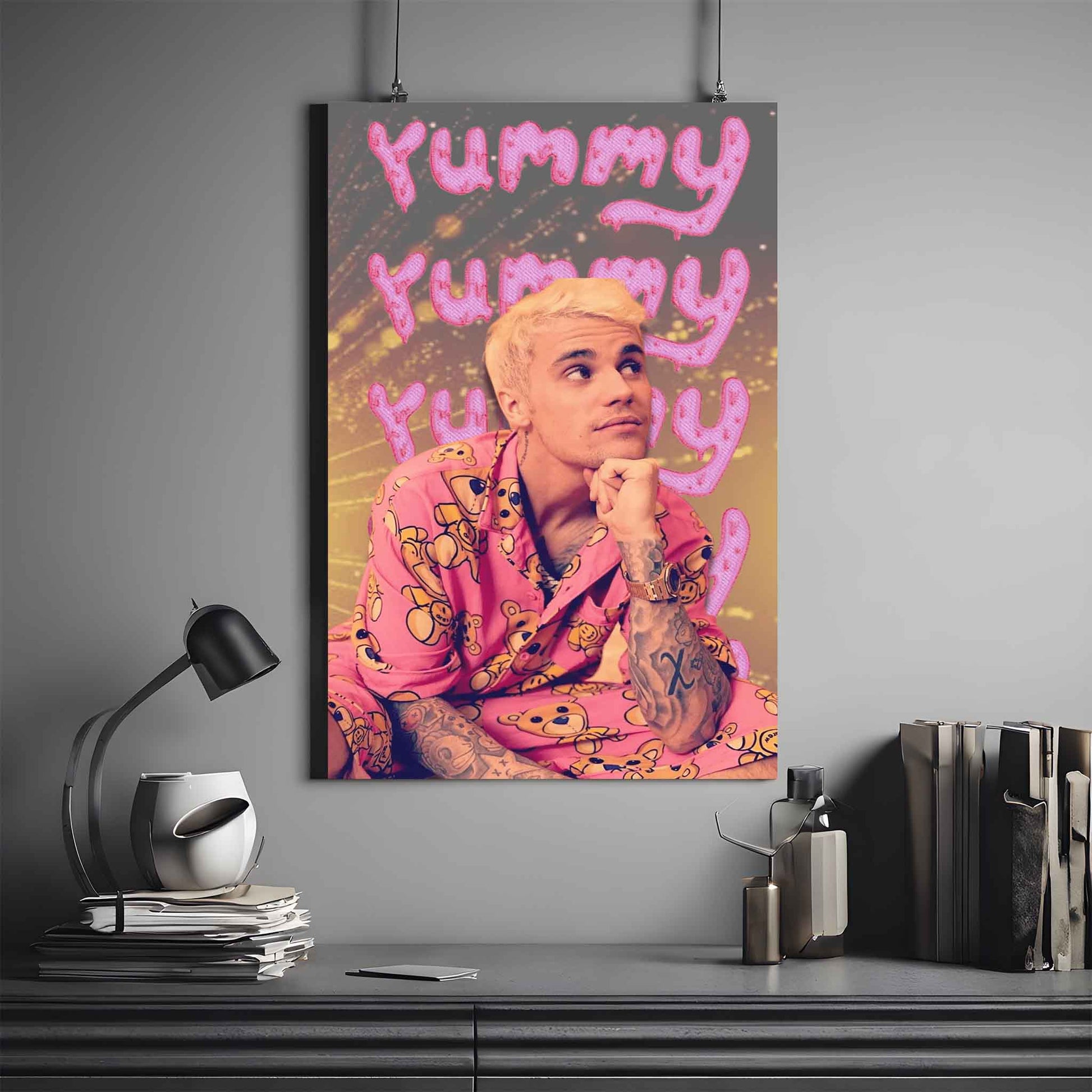 JUSTIN BIEBER YUMMY POSTER