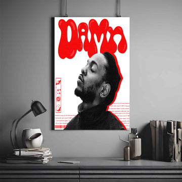 KENDRICK LAMAR DAMN POSTER -2