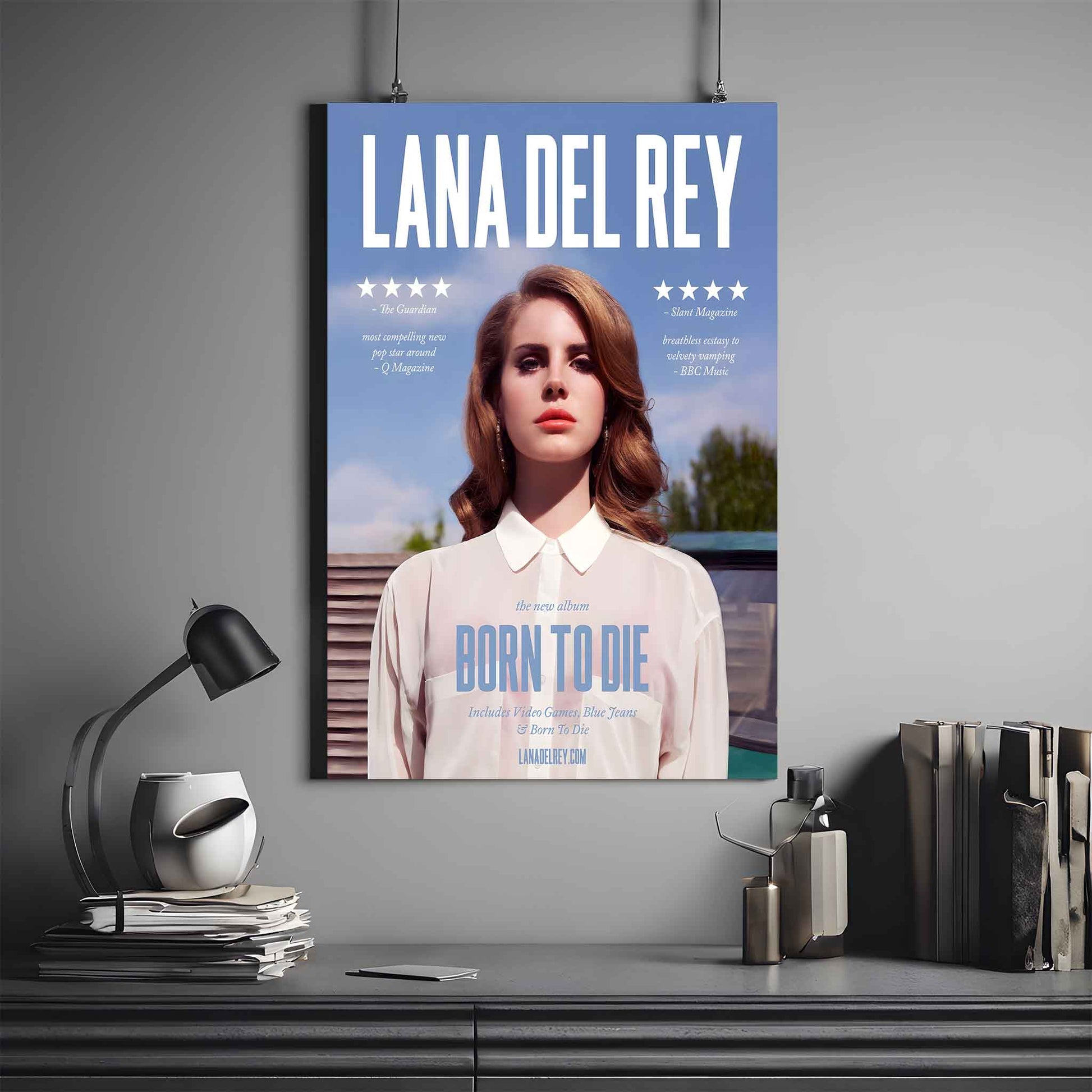 LANA DEL RAY BORN TO DIE POSTER