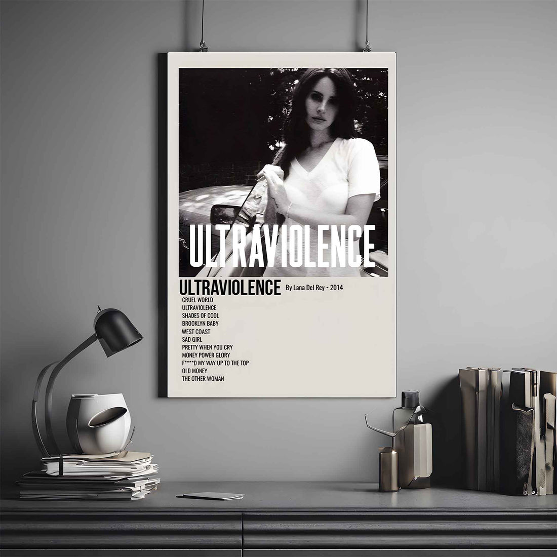 LANA DEL RAY ULTRAVIOLENCE ALBUM POSTER