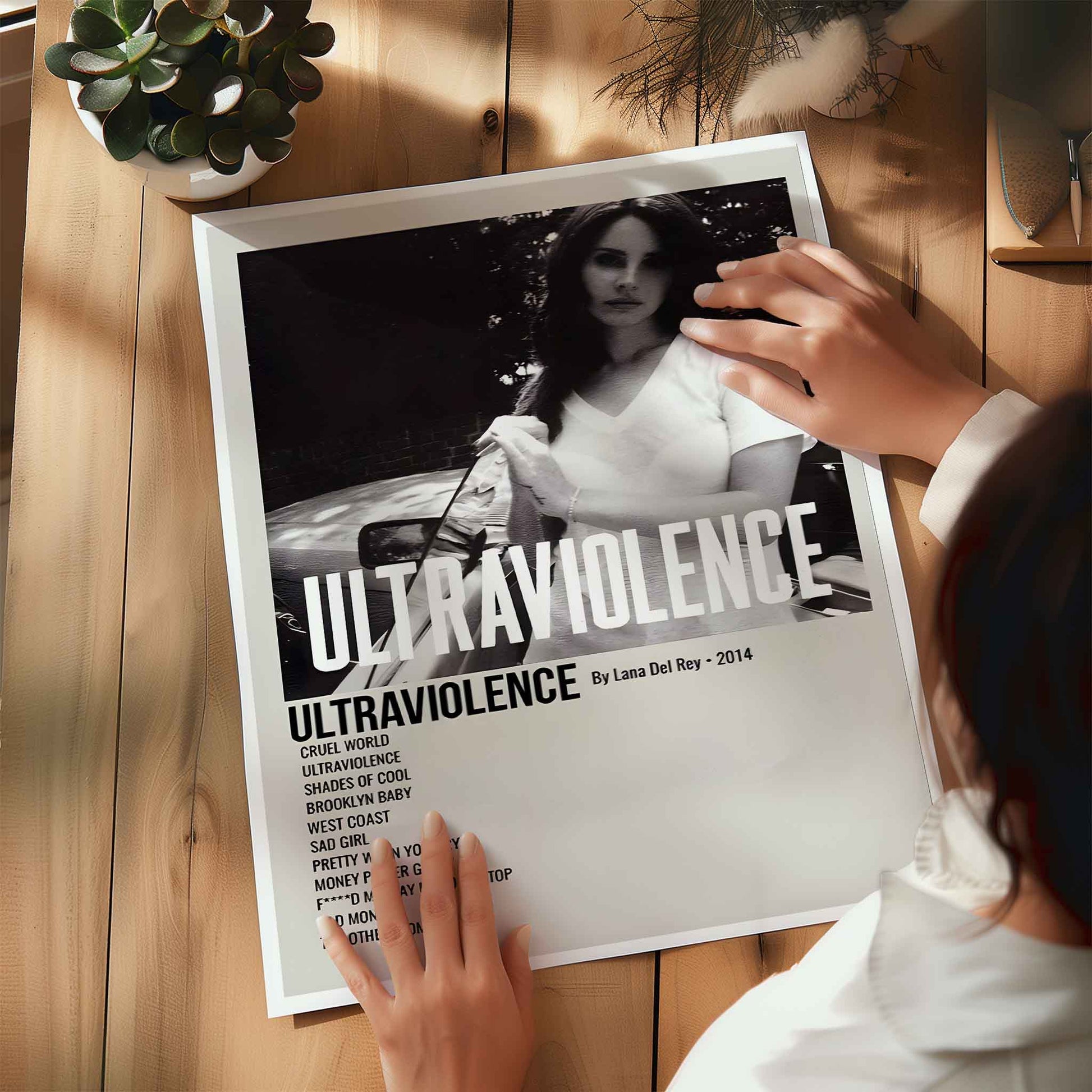 LANA DEL RAY ULTRAVIOLENCE ALBUM POSTER 2