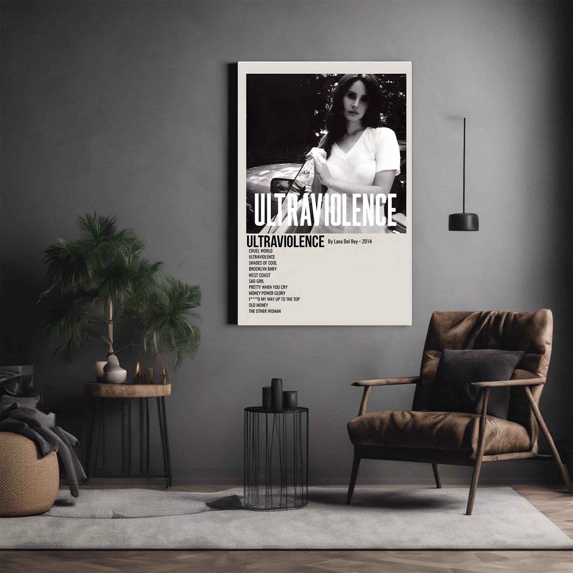 LANA DEL RAY ULTRAVIOLENCE ALBUM POSTER 3