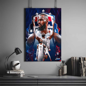 LEBRON JAMES POSTER 2