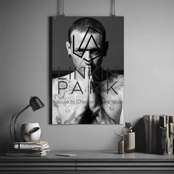 LINKINPARK X CHESTER BENNINGTON FOREVER POSTER