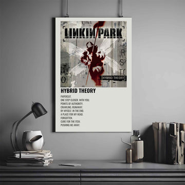 LINKINPARK X HYBRID THEORY ALBUM POSTER