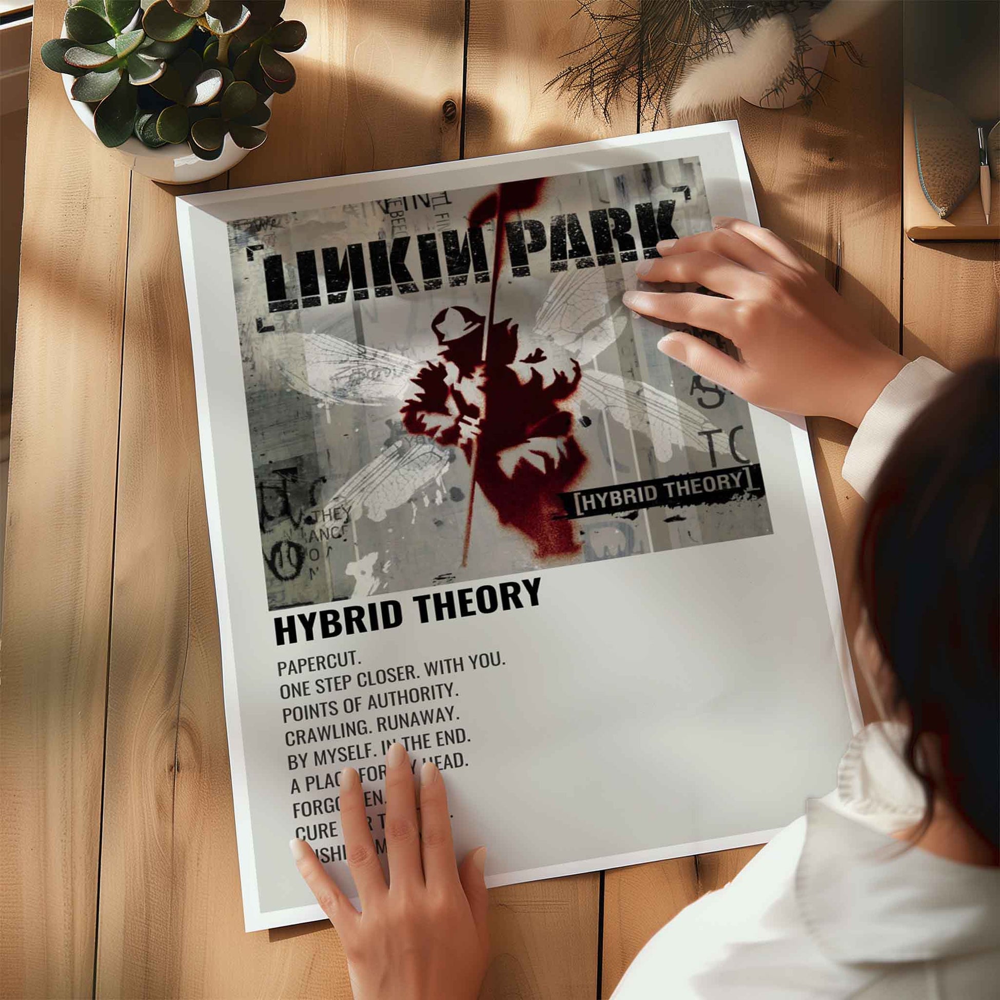 LINKINPARK X HYBRID THEORY ALBUM POSTER 2