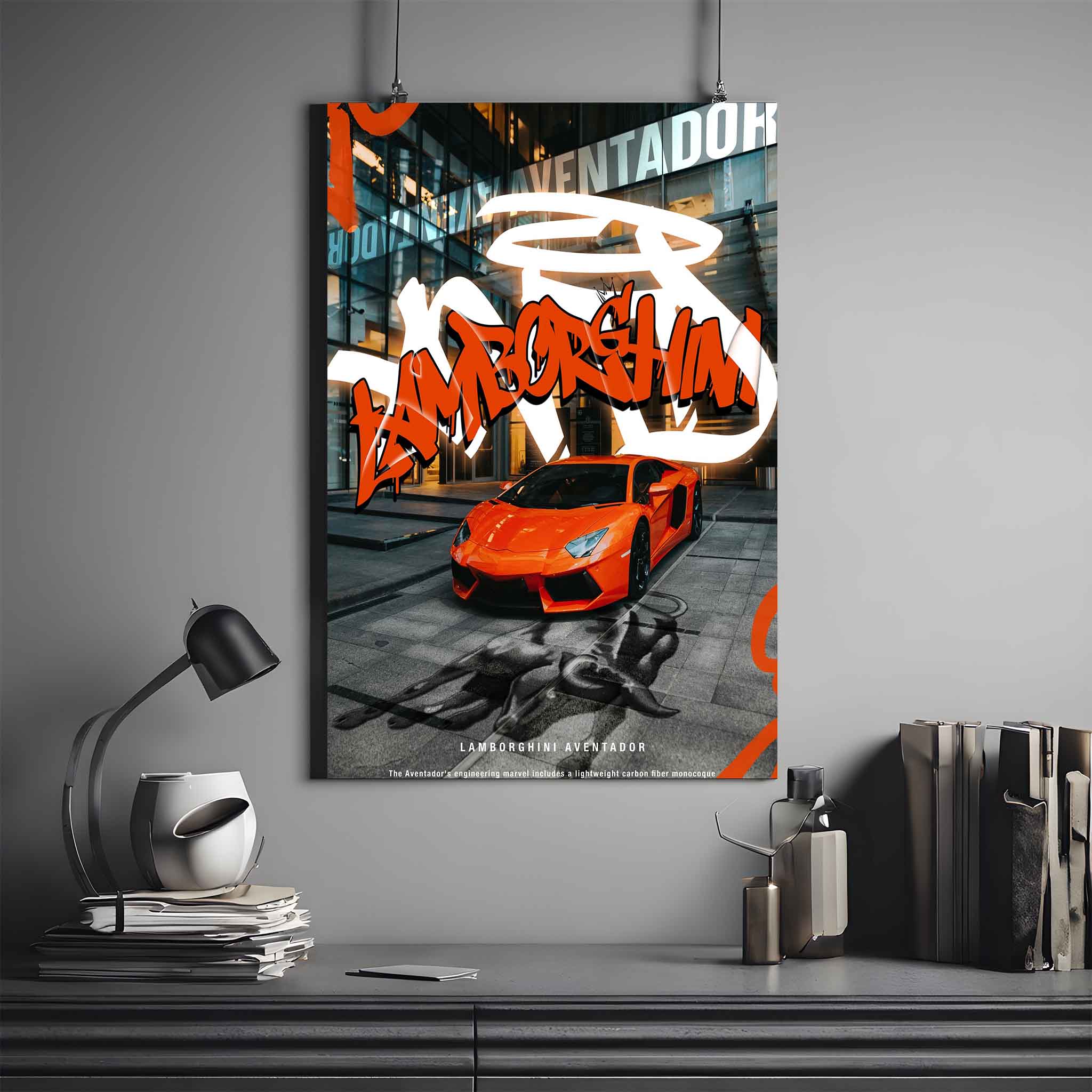 Lamborghini Aventador Poster