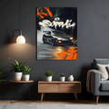 Cult-Favorite Toyota Supra Poster - Premium Automotive Wall Art with Free Shipping & Cash on Delivery | JDM Car Poster Collection