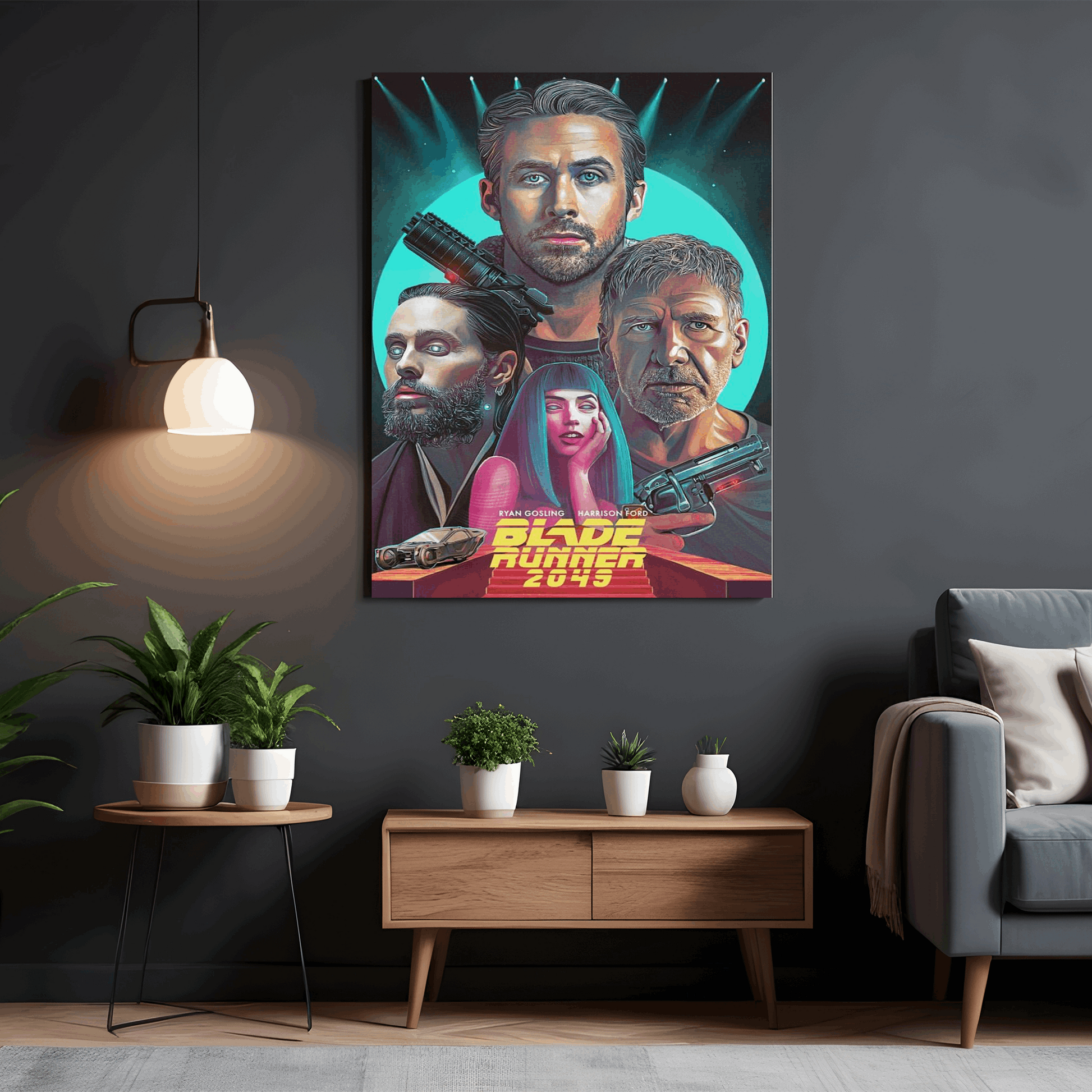 Blade Runner 2049 Movie Poster - Premium Wall Art with Free Shipping & Cash on Delivery | Movie Poster | Neon Aesthetic Movie Posters