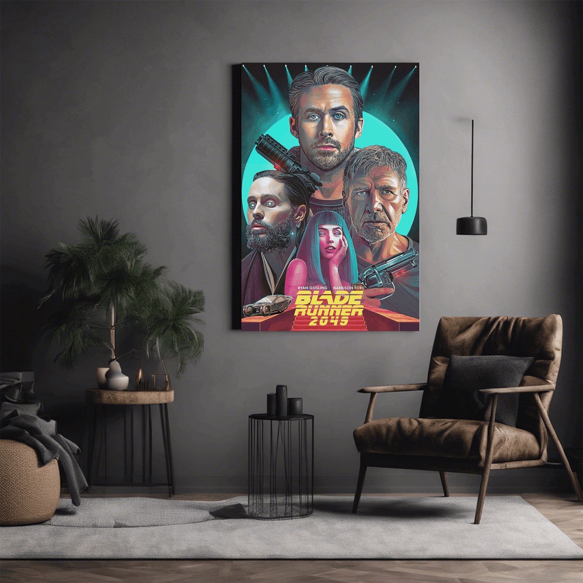 Blade Runner 2049 Movie Poster - Premium Wall Art with Free Shipping & Cash on Delivery | Movie Poster | Neon Aesthetic Movie Posters