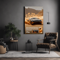 Dynamic Aston Martin Vantage- Premium Wall Art with Free Shipping & Cash on Delivery | Supercar Poster Collection