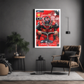 Carlos Sainz Jr. - Premium Wall Art with Free Shipping & Cash on Delivery | Formula 1 Driver Poster Collection