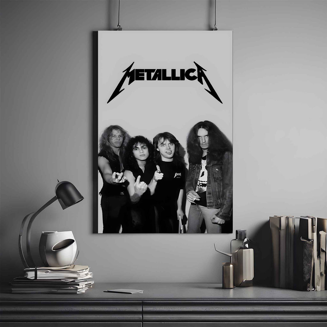 METALLICA RETRO POSTER