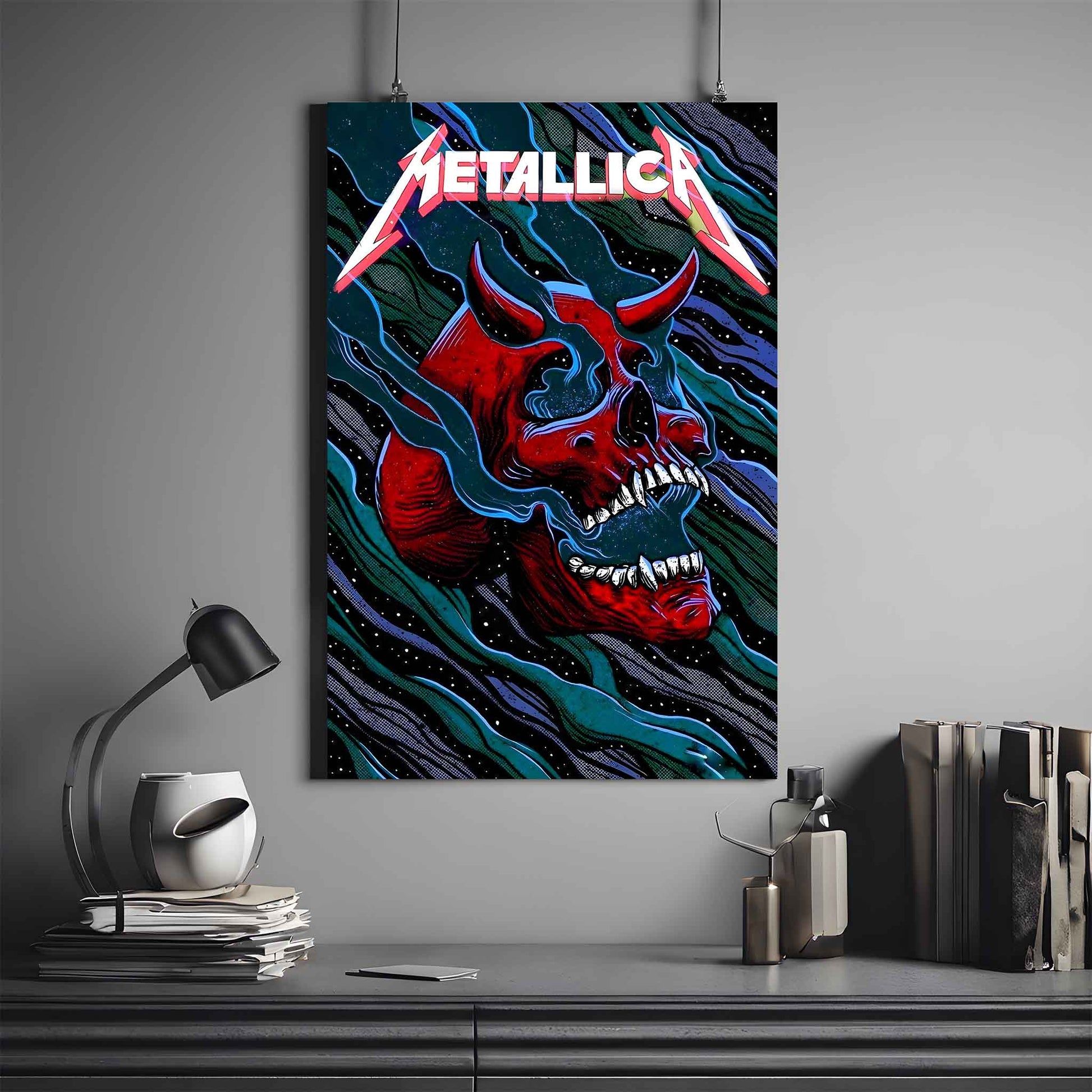 METALLICA SKULL POSTER