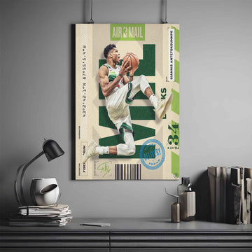 MILWAUKEE BUCKS POSTER