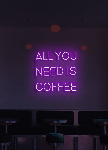 ALL YOU NEED IS COFFEE | CAFE #2 | NEON LIGHTING