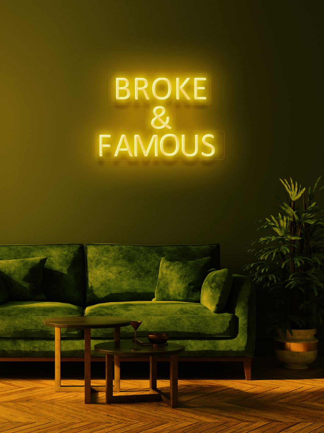 BROKE AND FAMOUS NEON SIGN | GIRL POWER #09 | NEON LIGHTING