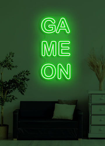 GAME ON NEON SIGN | GAMING #01 | NEON LIGHTING