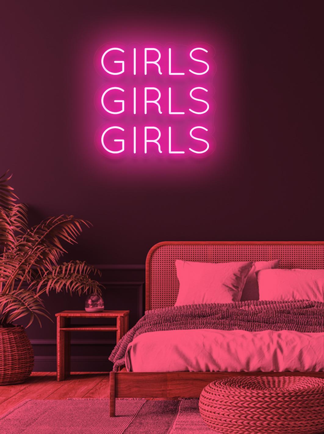 GIRLS NEON SIGN | GIRL POWER #04 | NEON LIGHTING