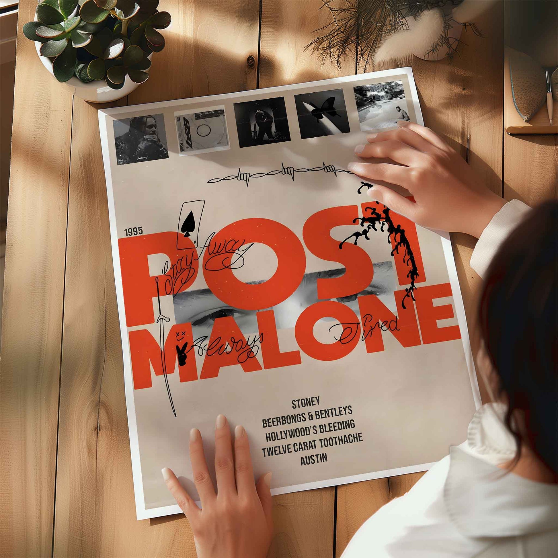 POST MALONE ALBUMS POSTER 2