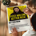 POST MALONE BETTER NOW SONG POSTER 2