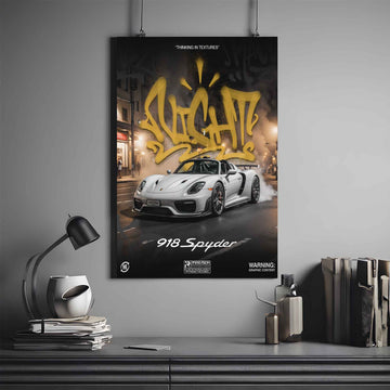 Porsche 918 Poster